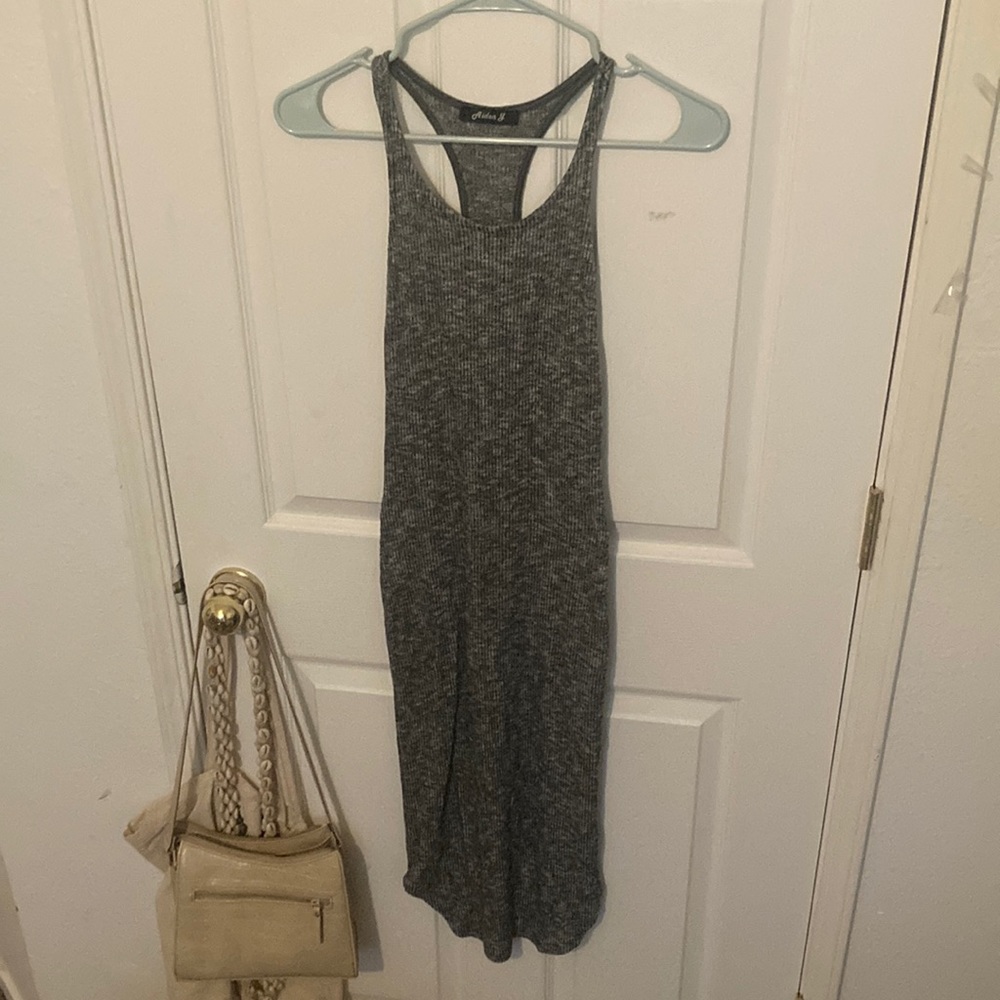 Knee Length bodycon dress.